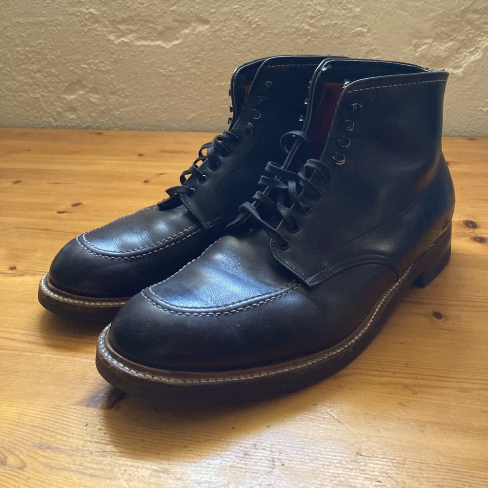 Alden Indy 401 Black Sz. 11. Freshly rebuilt.